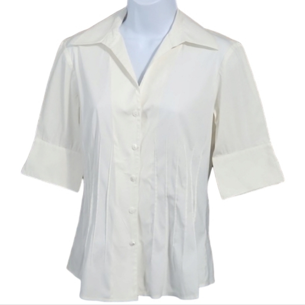 Lafayette 148 New York Tailored Button Down Shirt